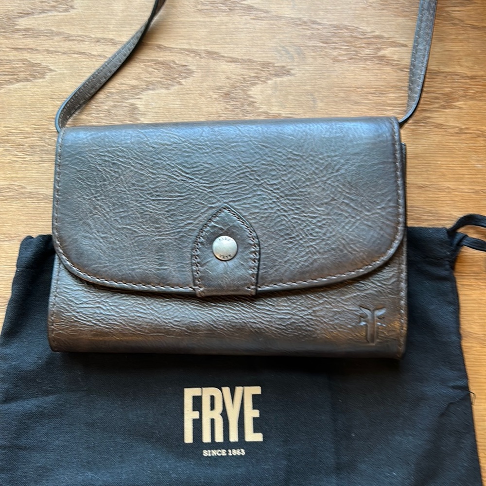 New FRYE crossbody bag.